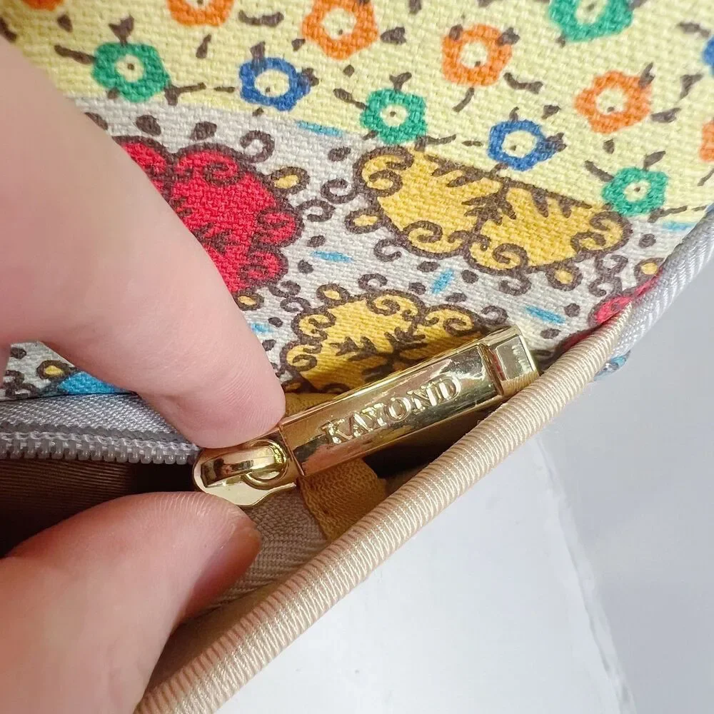 Kayond Classical Bohemia Yellow Blue Floral Patterned Laptop Sleeve Case